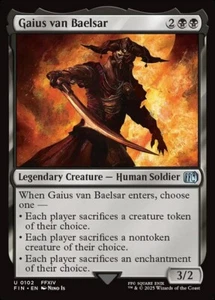 MTG Magic FIN Final Fantasy - 1x EN NM 0102 U Gaius van Baelsar - Picture 1 of 1