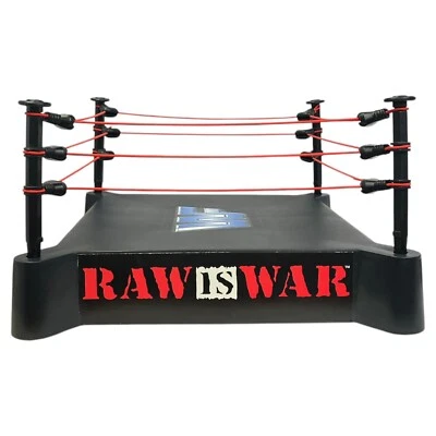 WWF Raw is War Wrestling Ring Figure Playset 1996 Titan Sports Jakks Pacific - Image 1 of 4