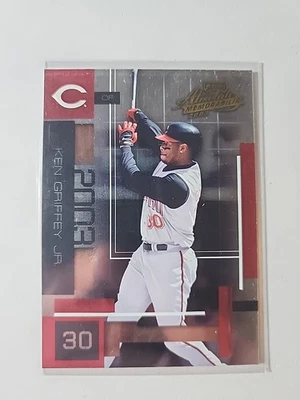 Tarjeta de béisbol Absolute Memorabilia 2003 #82 Ken Griffey Jr. Cincinnati Reds Foto 1 de 2