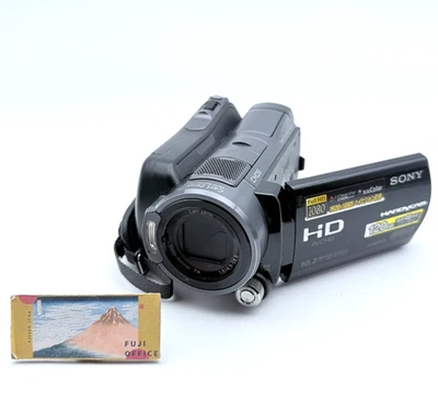 Sony Handycam HDR-SR12 HD Camcorder Carl Zeiss 12x 120GB HDD Japan - Image 1 of 4