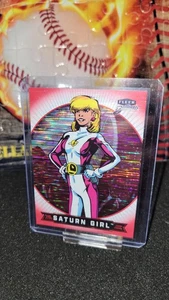 2025 Fleer Brilliants Superman - Red Heat Vision - #48 SATURN GIRL #1151/1938 - Picture 1 of 2