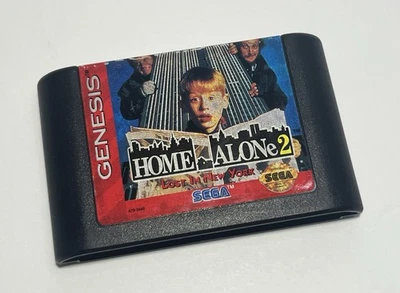 Home Alone 2 (Sega Genesis, 1995)  Authentic Game Cartridge Only - Image 1 of 4