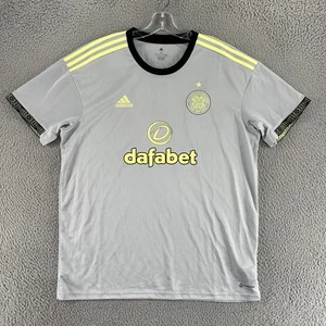 Celtic FC Trikot Herren XL grau Fußball Soccer Adidas Dafabet Shirt Schottland - Bild 1 von 14