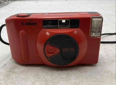 Câmera Point & Shoot Canon Snappy S Vermelha 35mm com Flash Integrado e Foco Automático - Imagem 1 de 4