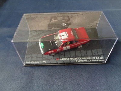 MODELLINO SCALA 1/43 LANCIA FULVIA COUPE'RALLY 1.6 HF RALLY DU MAROC 1972 - Immagine 1 di 2
