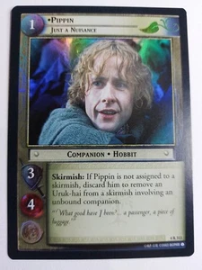 LOTR TCG Two Towers PIPPIN JUST A NUISANCE 4R313 FOIL MP - Picture 1 of 1