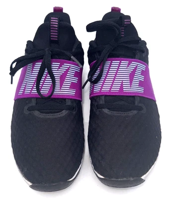 Nike Women’s TR 9 Training Shoes AR4543-012 Black Purple Running Sneakers Sz 8 - Image 1 of 4