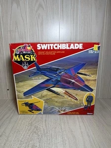 MASK Switchblade Venom Helicopter/Airplane w/Action Figure 1985 Kenner Rare Read - Picture 1 of 14