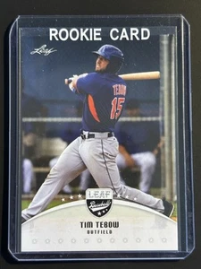 TIM TEBOW * FLORIDA GATORS * NEW YORK METS 2016 ROOKIE #LB-TT2 BASEBALL CARD - Picture 1 of 3