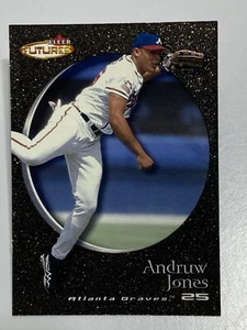 2001 Fleer Futures ANDRUW JONES Black Gold #/499 #94 Braves **FREE SHIPPING** - Picture 1 of 3