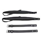1 Set Leather Accordion Strap  Adjustable (Black) A4A32853