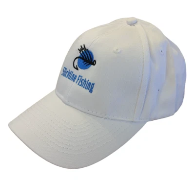 Gorra de béisbol SLICKLINE FISHING con logotipo de sarga blanca para papá - ENVÍO GRATUITO Foto 1 de 4