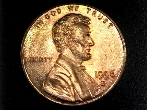 1996 D Lincoln Memorial Cent Cover