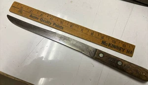 Vintage Dexter Harrington Cutlery Co. 9" Carving Slicer Knife, Carbon Steel USA - Picture 1 of 7