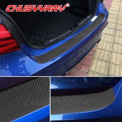 For Nissan Qashqai J10 Accessories Car Rear Bumper Protector Bumper Carbon Fiber
