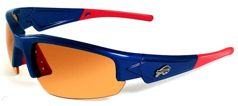 BUFFALO BILLS Sunglasses MAXX Dynasty UV Protection AND W/FREE POUCH/BAG NEW NFL Cover