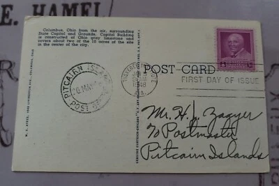 Scott # 953 George Washington Carver First Day Of Issue Foreign Destination - Image 1 of 2