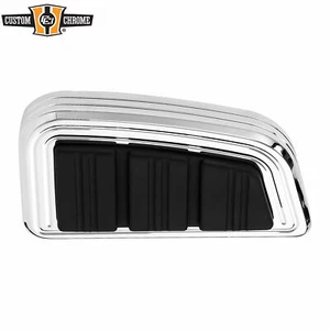 Chrome Brake Pedal Pad Fits For Harley Touring Trike FLD FL Softail Anti-Slip - Picture 1 of 4
