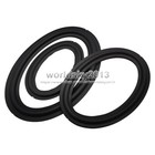 2pcs 4"x6"/5"x7"/6"x9" inch Speaker Rubber Edge Woofer Surround Circle Repair