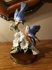 HOMCO 1991 Springtime Song Bluebirds Classic Porcelain Figurine