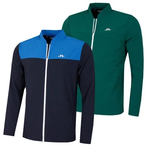 J.Lindeberg Mens Jeff Hybrid Water Repellent Golf Jacket 47% OFF RRP