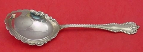 Mazarin by Dominick & Haff Sterling Silver Berry Spoon Scalloped Edge 8 7/8" Cover