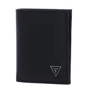 Cartera GUESS Certosa Billford Coin Pocket negra nueva - Imagen 1 de 4