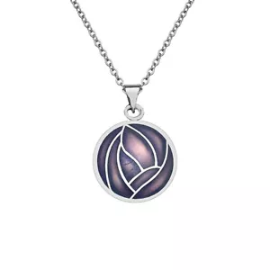 Mackintosh Rose Pendant Necklace Silver Plated Branded Packaging - Picture 1 of 7