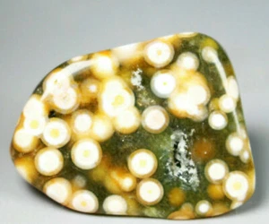 Amazing Ocean Jasper Crystal Agate Round Pendant Jasper Reiki Stone - Picture 1 of 9