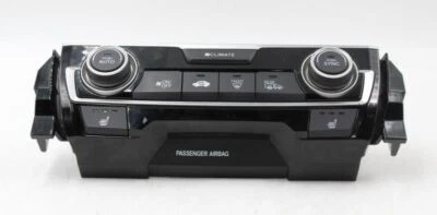 Temperature Control With AC North America Built 2016-2018 HONDA CIVIC OEM #8864 - Изображение 1 из 4