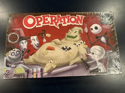 Disney The Nightmare Before Christmas Oogie Boogie Operation Game Hasbro Sealed - Image 1 of 4