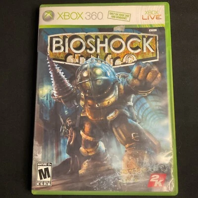 BioShock Microsoft Xbox 360, 2007 Video Game Complete With Manual CIB - Image 1 of 4