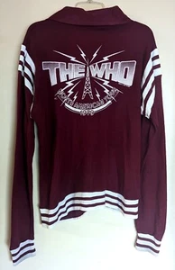 1979 The Who North American Tour Crew Zip Up Jacket  - Picture 1 of 4
