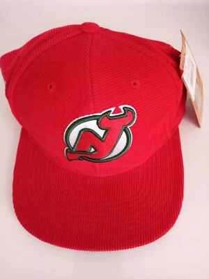 NUEVO CON ETIQUETAS New Jersey Devils NHL Hockey Snapback Gorra Ajustable Mitchell & Ness Foto 1 de 4