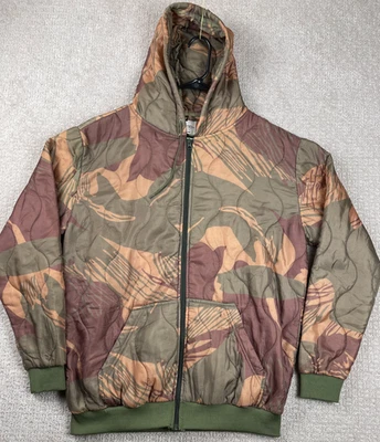 Fireforce Ventures Jacket Mens Medium Rhodesian Brushstroke Camo Woobie Hoodie - Image 1 of 4