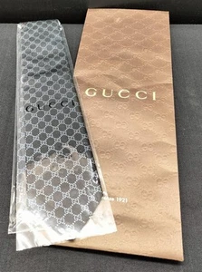 Gucci Tie 221582 4B002 1069 Made In Italy New With Tags Japan - Picture 1 of 8