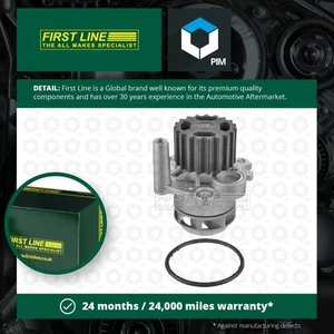 Water Pump fits SEAT ALTEA 5P, 5P1 1.9D 2004 on Coolant Firstline 045121011F New - Picture 1 of 2