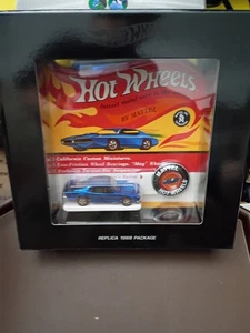 Hot Wheels 2018 RLC Original 16 Replica'68 Pkg. Custom Baracuda LOW #00476/06000 - Picture 1 of 5