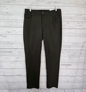 Pantalones ajustados para mujer Chicos Ponte talla 14 verde tiro alto - Imagen 1 de 8