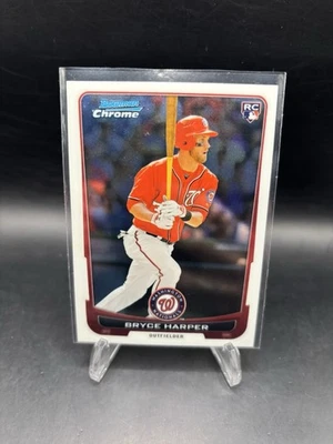 Bowman Draft 2012 cromo Bryce Harper #10 novato radiocontrol Foto 1 de 2