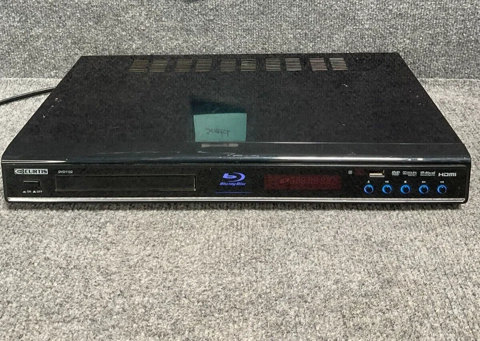 Reproductor de discos Blu-Ray/DVD Curtis DVD1102 📀 Dolby Digital 🔊 Reproducción DTS HDMI - B Foto 1 de 4