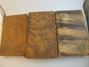 LOT OF 3 ANTIQUE BOOKS, SIGNERS OF THE DEC. OF IND., SURGERY, NAVIGATION + - Foto 1 di 8