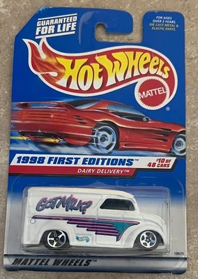 Mattel Hot Wheels 1998 primeras ediciones entrega láctea 1:64 fundido a presión Foto 1 de 3