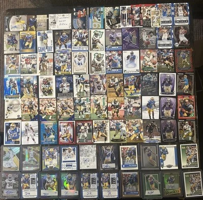 UCLA Bruins RC Auto #d Relic Card (88) Lot Love Aikman Barr Foster Ogden Watson - Image 1 of 4