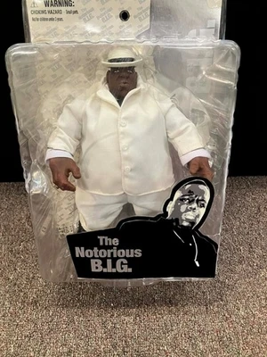 RARE 2006 Mezco 9" Notorious B.I.G. With Beige Suit Action Figure NEW SEALED - Image 1 of 4