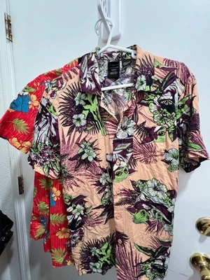 Star Wars Yoda Camisa Hawaiana Abotonada Hombre Camisas Conjunto de 2 Foto 1 de 4