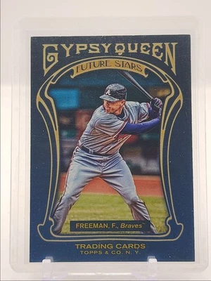 FREDDIE FREEMAN 2011 TOPPS GYPSY QUEEN FUTURE STARS ROOKIE BRAVES RC Q4347 - Image 1 of 2