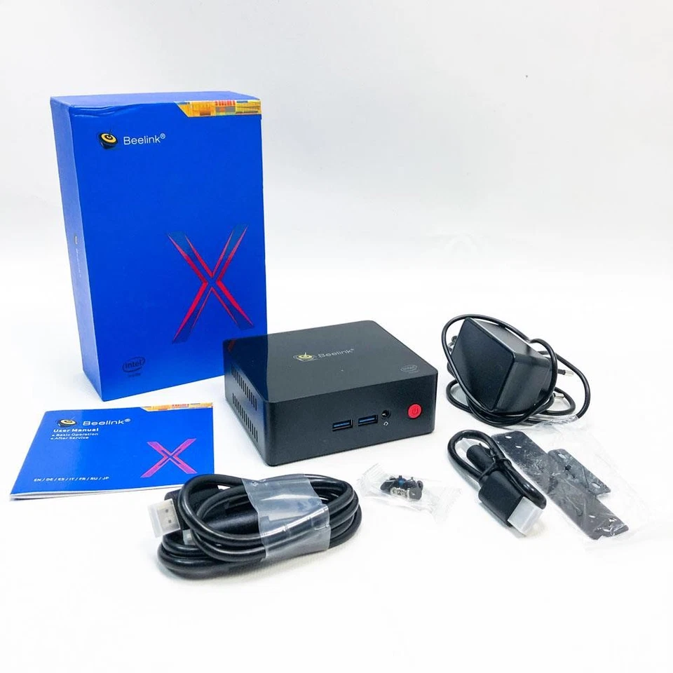 Beelink X55 Mini-PC Windows 10 (64 Bit) Desktop-Computer, 8 GB RAM 256 GB SSD, - Image 1 of 4