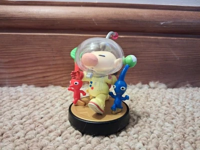 Nintendo Amiibo Captain Olimar Figure Smash Bros Pikmin - Image 1 of 4