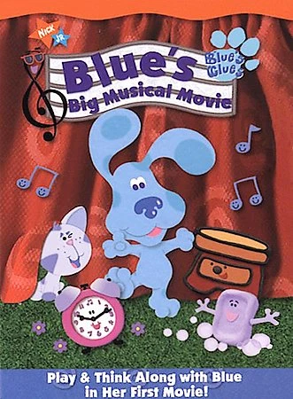 Blues Clues - Blues Big Musical Movie (DVD, 2000, Sensormatic)